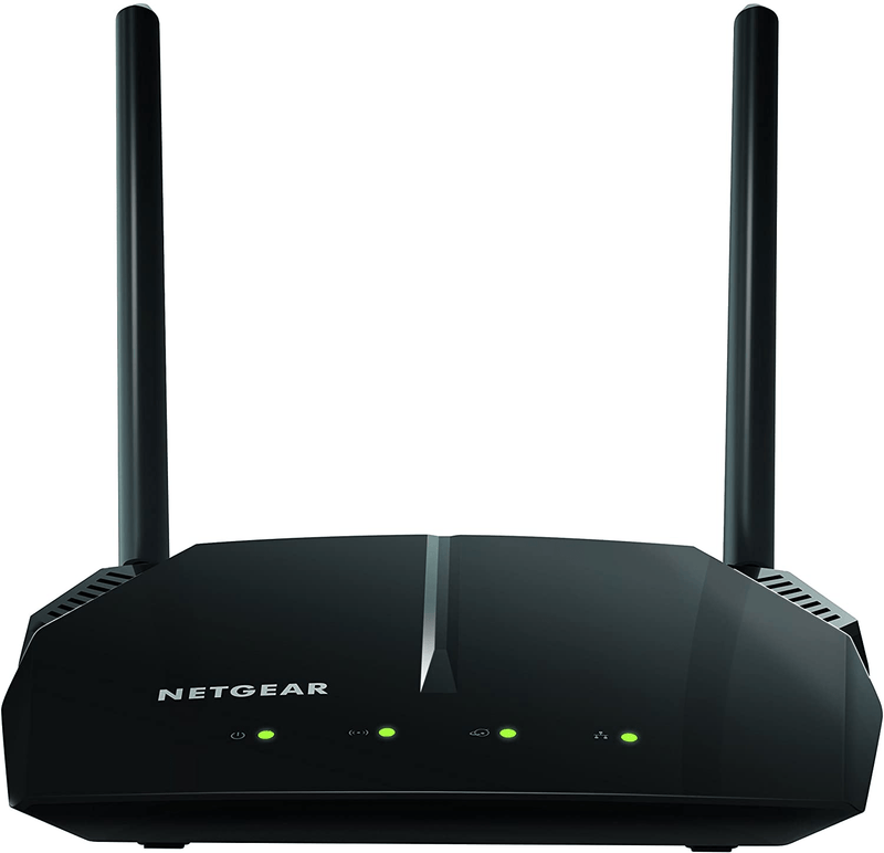 NETGEAR WiFi Router (R6080) - AC1000 Dual Band Wireless Speed (up to 1000 Mbps) | Up to 1000 sq ft Coverage & 15 devices | 4 x 10/100 Fast Ethernet ports Electronics > Networking > Bridges & Routers > Wireless Routers NETGEAR AC1200 WiFi  