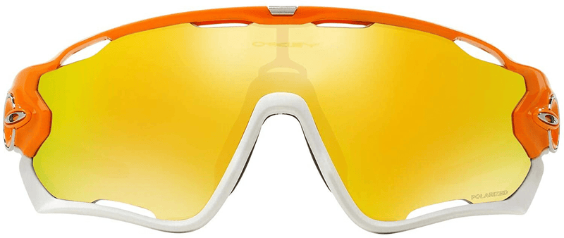 Oakley Men's OO9290 Jawbreaker Shield Sunglasses Sporting Goods > Outdoor Recreation > Cycling > Cycling Apparel & Accessories Oakley Atomic Orange 65 Millimeters 