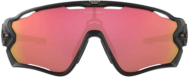 Oakley Men's OO9290 Jawbreaker Shield Sunglasses Sporting Goods > Outdoor Recreation > Cycling > Cycling Apparel & Accessories Oakley Matte Black/Prizm Snow Torch 131 Millimeters 