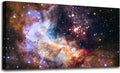 OKEXCKK Canvas Prints Wall Art Beach Sunset Paintings Ocean Nature Pictures Stretched Artwork for Living Room Bedroom and Home Office Wall Decor Posters Home & Garden > Decor > Artwork > Posters, Prints, & Visual Artwork OKEXCKK Nebula Galaxy 20x40 inch 