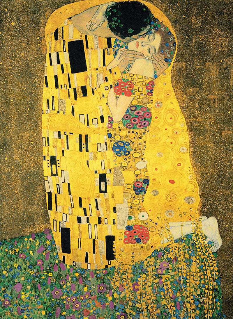 Palacelearning the Kiss by Gustav Klimt - 18" X 24" Laminated Poster - Classic Fine Art Print Home & Garden > Decor > Artwork > Posters, Prints, & Visual Artwork PalaceLearning   