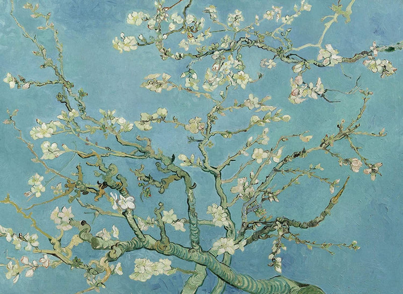 Palacelearning Vincent Van Gogh Almond Blossom Poster Print - 1890 - Fine Art Wall Decor (18" X 24", Laminated) Home & Garden > Decor > Artwork > Posters, Prints, & Visual Artwork PalaceLearning   