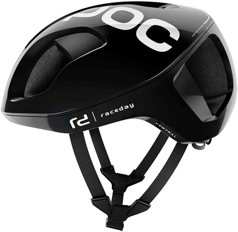 POC Bike-Helmets Ventral Spin Sporting Goods > Outdoor Recreation > Cycling > Cycling Apparel & Accessories > Bicycle Helmets POC Uranium Black Raceday Medium 