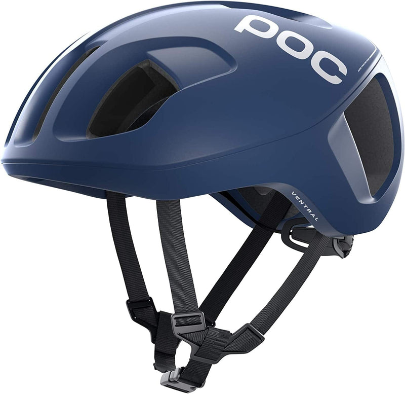 POC Bike-Helmets Ventral Spin Sporting Goods > Outdoor Recreation > Cycling > Cycling Apparel & Accessories > Bicycle Helmets POC Lead Blue Matte Large 