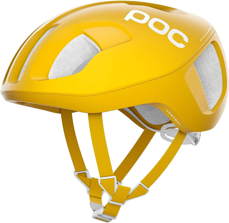 POC Bike-Helmets Ventral Spin Sporting Goods > Outdoor Recreation > Cycling > Cycling Apparel & Accessories > Bicycle Helmets POC Sulphite Yellow SML 