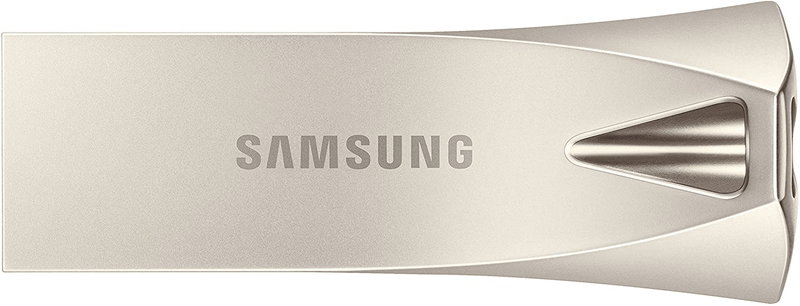 Samsung BAR Plus USB 3.1 Flash Drive 128GB - 400MB/s (MUF-128BE3/AM) - Champagne Silver