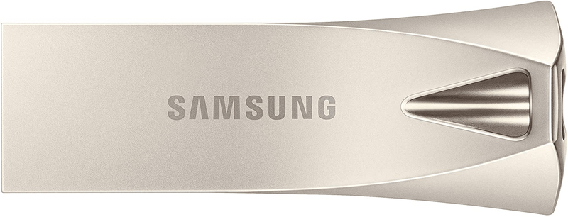 Samsung BAR Plus USB 3.1 Flash Drive 128GB - 400MB/s (MUF-128BE3/AM) - Champagne Silver Electronics > Electronics Accessories > Computer Components > Storage Devices > USB Flash Drives SAMSUNG Silver 256 GB 