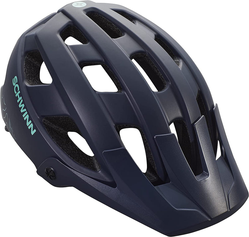 Schwinn Bunker ERT Youth/Adult Bike Helmet, Fits Head Circumferences 54-62 Cm, Find Your Sizing, Multiple Colors Sporting Goods > Outdoor Recreation > Cycling > Cycling Apparel & Accessories > Bicycle Helmets Pacific Cycle, Inc Navy Medium 