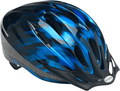 Schwinn Intercept Adult/Youth Bike Helmet, 10 Vents, Durable Micro Shell, Adjustable Dial Fit, Multiple Colors Sporting Goods > Outdoor Recreation > Cycling > Cycling Apparel & Accessories > Bicycle Helmets Schwinn Blue/Black Adult 