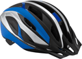 Schwinn Intercept Adult/Youth Bike Helmet, 10 Vents, Durable Micro Shell, Adjustable Dial Fit, Multiple Colors Sporting Goods > Outdoor Recreation > Cycling > Cycling Apparel & Accessories > Bicycle Helmets Schwinn Silver/Blue Youth 