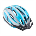 Schwinn Intercept Adult/Youth Bike Helmet, 10 Vents, Durable Micro Shell, Adjustable Dial Fit, Multiple Colors Sporting Goods > Outdoor Recreation > Cycling > Cycling Apparel & Accessories > Bicycle Helmets Pacific Cycle, inc. Silver/Light Blue Adult 