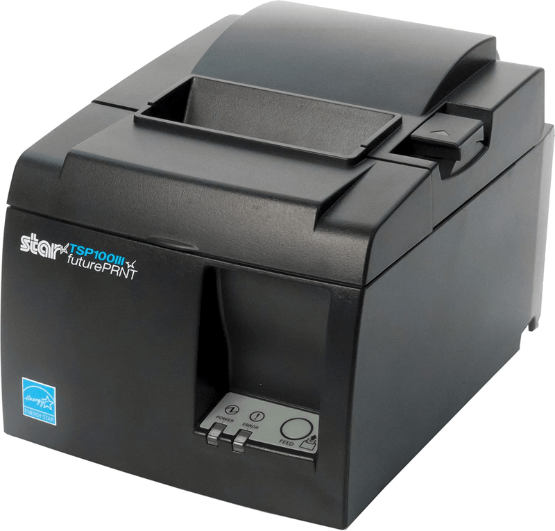 Star Micronics TSP143IIILAN Ethernet (LAN) Thermal Receipt Printer with Auto-cutter and Internal Power Supply - Gray Electronics > Print, Copy, Scan & Fax > Printer, Copier & Fax Machine Accessories Star Micronics Gray Wi-Fi (WLAN) 