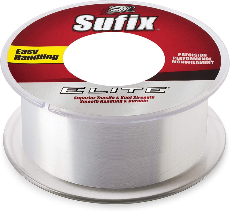 Sufix Elite 10 Lb Test Fishing Line (330 Yds) Sporting Goods > Outdoor Recreation > Fishing > Fishing Lines & Leaders Sufix Clear  