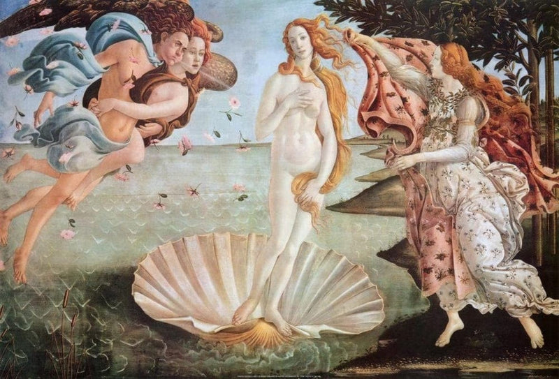 The Birth of Venus, C.1485 Art Poster Print by Sandro Botticelli, 36X24 Collections Art Poster Print by Sandro Botticelli, 36X24 Home & Garden > Decor > Artwork > Posters, Prints, & Visual Artwork Poster Discount   