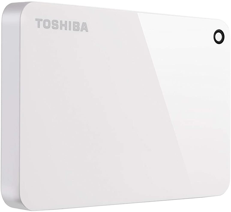 Toshiba Canvio Advance 1TB Portable External Hard Drive USB 3.0, Black - HDTCA10XK3AA Electronics > Electronics Accessories > Computer Components > Storage Devices > Hard Drives Toshiba White Backup 2TB