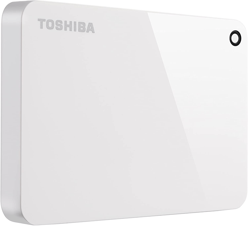 Toshiba Canvio Advance 1TB Portable External Hard Drive USB 3.0, Black - HDTCA10XK3AA Electronics > Electronics Accessories > Computer Components > Storage Devices > Hard Drives Toshiba White Backup 1TB