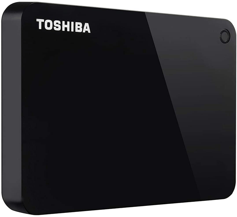 Toshiba Canvio Advance 1TB Portable External Hard Drive USB 3.0, Black - HDTCA10XK3AA