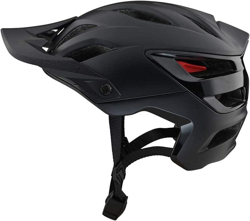 Troy Lee Designs A3 Uno Half Shell Mountain Bike Helmet W/MIPS - EPP EPS Premium Lightweight - All Mountain Enduro Gravel Trail Cycling MTB Sporting Goods > Outdoor Recreation > Cycling > Cycling Apparel & Accessories > Bicycle Helmets Troy Lee Designs Black X-Large/XX-Large 
