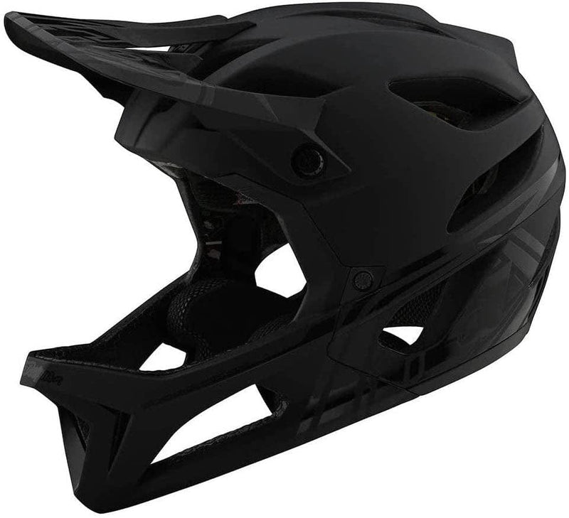 Troy Lee Designs Stage Full Face Mountain Bike Helmet for Max Ventilation Lightweight MIPS EPP EPS Racing Downhill DH BMX MTB - Adult Men Women Sporting Goods > Outdoor Recreation > Cycling > Cycling Apparel & Accessories > Bicycle Helmets Troy Lee Designs Midnight X-Large/XX-Large 