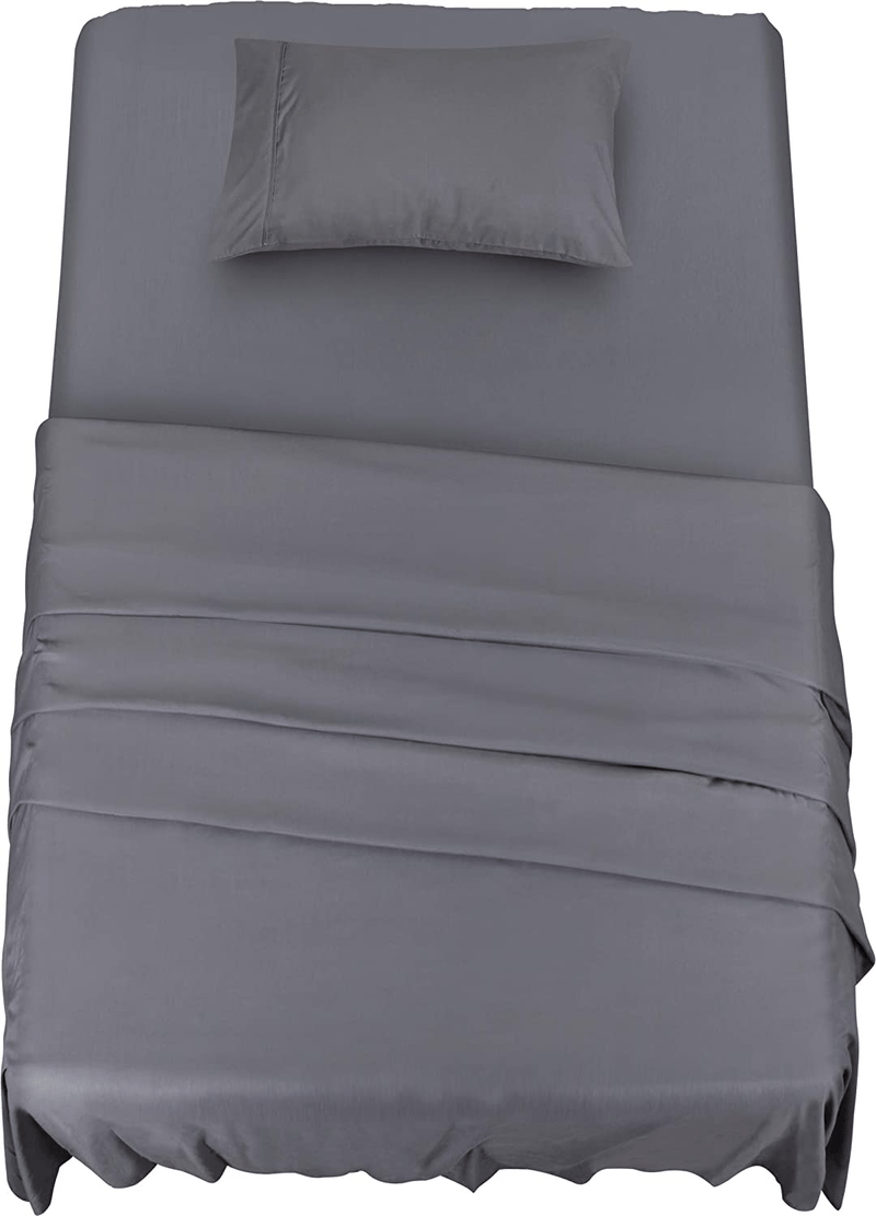 Utopia Bedding Queen Bed Sheets Set - 4 Piece Bedding - Brushed Microfiber - Shrinkage & Fade Resistant - Easy Care (Queen, Grey) Home & Garden > Linens & Bedding > Bedding Utopia Bedding Grey Twin XL 