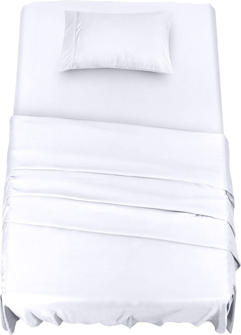 Utopia Bedding Queen Bed Sheets Set - 4 Piece Bedding - Brushed Microfiber - Shrinkage & Fade Resistant - Easy Care (Queen, Grey) Home & Garden > Linens & Bedding > Bedding Utopia Bedding White Twin XL 