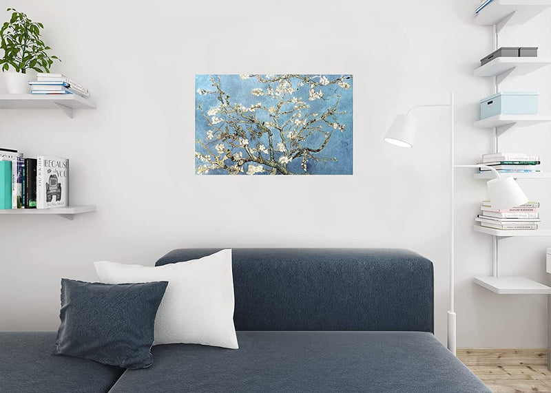 Vincent Van Gogh Almond Blossom Branches Post Impressionist Painter Artist Painting Cool Wall Decor Art Print Poster 36X24 Home & Garden > Decor > Artwork > Posters, Prints, & Visual Artwork Poster Foundry   