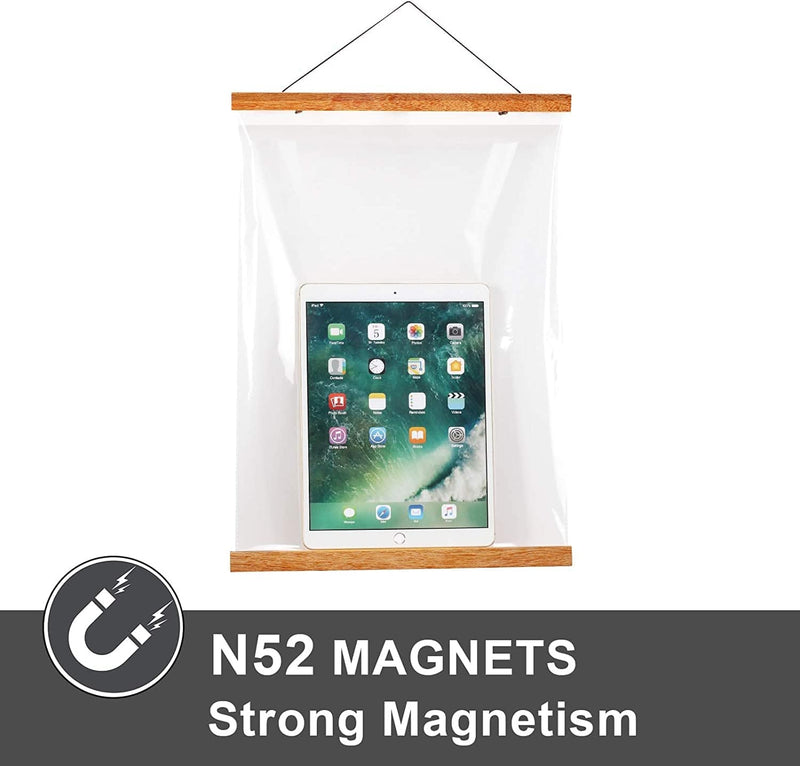 WITCOLOR Magnetic Poster Hanger Frame, Teak Magnet Poster Frame 18X24 18X12 18X28 for Kids Paintings, Photos, Maps, Scrolls, Picture, Canvas Works and Art Prints Home & Garden > Decor > Artwork > Posters, Prints, & Visual Artwork WITCOLOR   