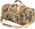 X&X Military Travel Duffel Overnight Bag Waterproof with Shoe Compartment Molle System 24Inch Large Flight Carry on Heavy Duty