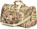 X&X Military Travel Duffel Overnight Bag Waterproof with Shoe Compartment Molle System 24Inch Large Flight Carry on Heavy Duty Home & Garden > Household Supplies > Storage & Organization X&X Multicam 24 inch 