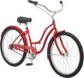 Schwinn Cruiser-Bicycles Mikko Adult Beach Cruiser Bike Sporting Goods > Outdoor Recreation > Cycling > Bicycles Pacific Cycle, Inc. Red Mikko 3-speed 17-Inch/Medium
