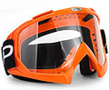 June Sports Motocross Goggles ATV Dirt Bike Racing Goggle Bendable, Adjustableadults' Cycling Skiing KG27 Sporting Goods > Outdoor Recreation > Cycling > Cycling Apparel & Accessories June Sports Orange-clear Lens  