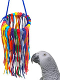 51213 Large Aglet Heaven Bonka Bird Toys Cotton Colorful Parrot Quaker Macaw African Grey Cockatoo Animals & Pet Supplies > Pet Supplies > Bird Supplies > Bird Toys Bonka Bird Toys Large Aglett  