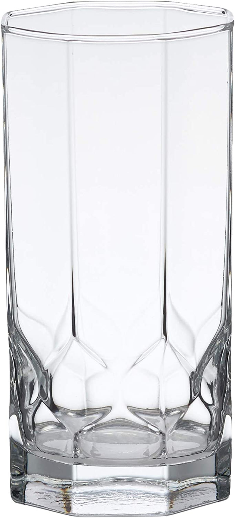 Terrace Coolers Glass Drinkware Set, 16-Ounce, Set of 6