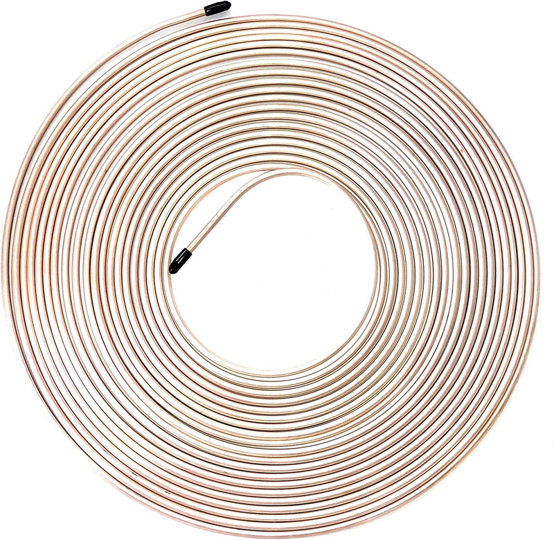 The Stop Shop 25 Ft. Roll / Coil of 3/16" (.028" Wall) Copper Nickel Brake Line Tubing Sporting Goods > Outdoor Recreation > Fishing > Fishing Rods The Stop Shop 50 Feet  