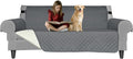 SPECILITE Oversized Couch Cover, XL 78" Seat Width, Stain Resistant Large Sofa Slipcover Reversible Quilted Washable Furniture Protector for Pets Dogs Cats Kids Children - Dark Blue,1 Piece Home & Garden > Decor > Chair & Sofa Cushions SPECILITE Grey 66" 