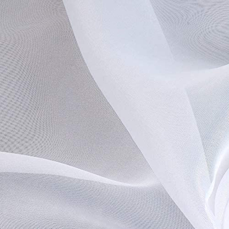Event Decor Direct Long Sheer Voile Curtains for Windows with 4" Rod Pockets Party Celebrations Weddings Soft Versatile & Washable, 10Ft Wide X 10Ft Long, White Home & Garden > Decor > Window Treatments > Curtains & Drapes Event Decor Direct White 10FT 