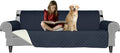 SPECILITE Oversized Couch Cover, XL 78" Seat Width, Stain Resistant Large Sofa Slipcover Reversible Quilted Washable Furniture Protector for Pets Dogs Cats Kids Children - Dark Blue,1 Piece Home & Garden > Decor > Chair & Sofa Cushions SPECILITE Dark Blue 78" 