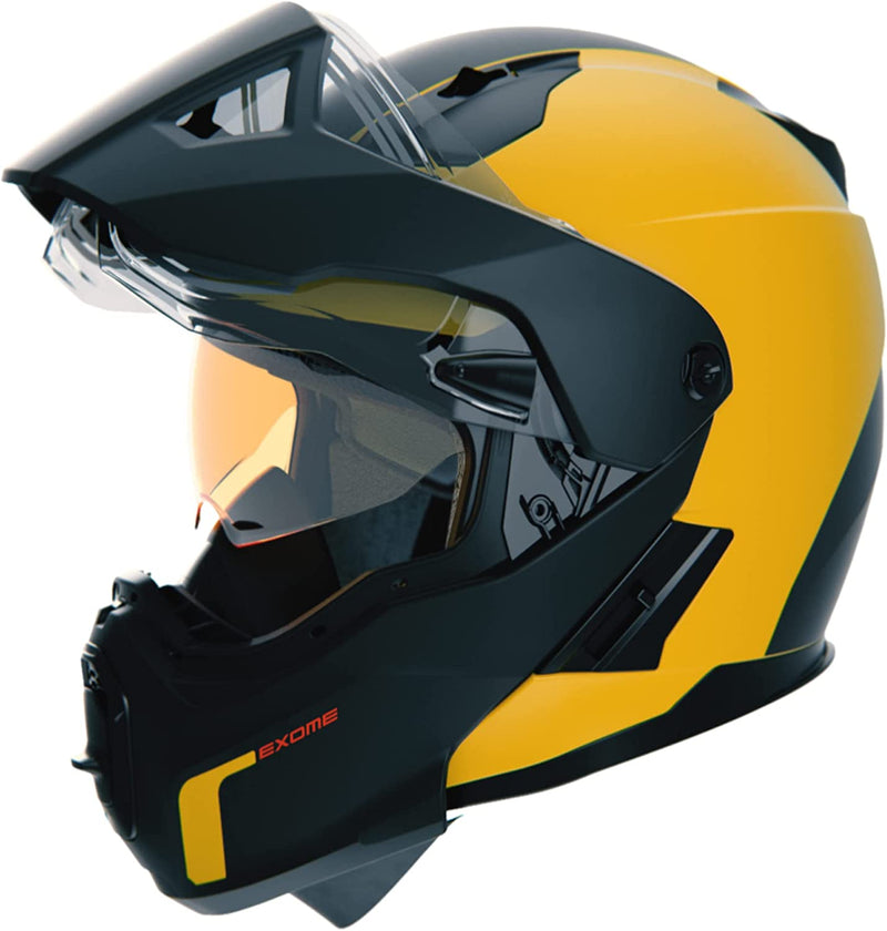Ski-Doo Exome Sport Radiant Helmet (DOT) Sporting Goods > Outdoor Recreation > Cycling > Cycling Apparel & Accessories > Bicycle Helmets Ski-Doo Yellow XX-Large 