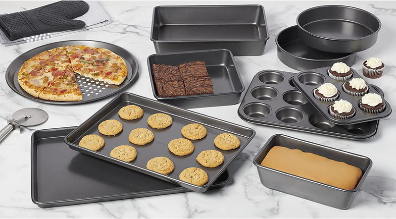 Oneida Select 10 Piece Nonstick Metal Bakeware Set, High-Performance & Dishwasher Safe