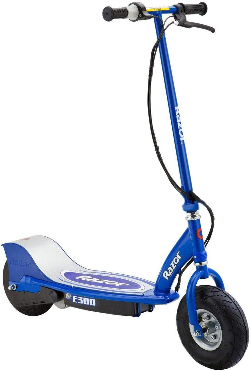 Razor 13113614 E300 Electric Scooter Sporting Goods > Outdoor Recreation > Cycling > Bicycles Razor USA, LLC Blue Standing Ride (E300) 