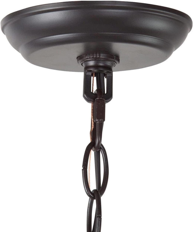 Farmhouse Chandeliers, round Rope Light Fixture for Dining Room, Living Room, Bedroom, Kitchen Island and Foyer Home & Garden > Lighting > Lighting Fixtures > Chandeliers LNC   