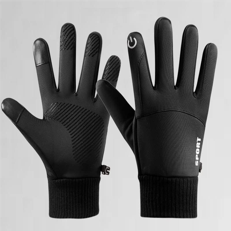 Firzero Winter Gloves for Men Women, Breathable Thermal Gloves Touch Screen Warm Glove Liners Cold Weather Thermal Gloves for Outdoor Cycling Driving Sports Sporting Goods > Outdoor Recreation > Winter Sports & Activities Firzero   