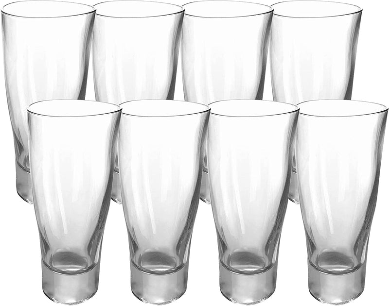 Kitchinventions Unbreakable Tritan Drinking Glasses | Ideal for Beverages & Cocktails | Shatterproof Barware | Clear and Durable | Dishwasher Safe | Great for Travel and Boat (4,12 Oz Whiskey) Home & Garden > Kitchen & Dining > Barware KitchInventions 8 13 oz Beer 