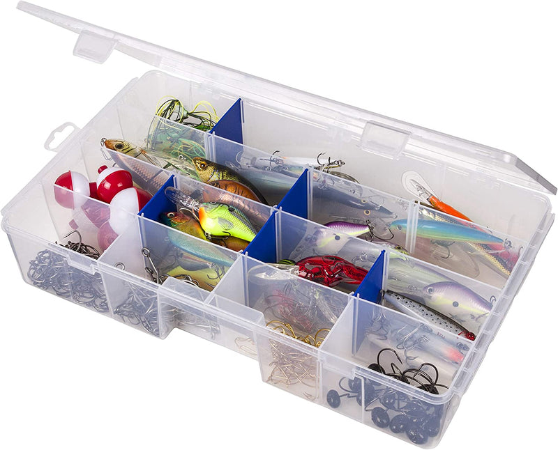 Flambeau Outdoors 4007 Tuff Tainer, Fishing Tackle Tray Box, Includes [12] Zerust Dividers, 24 Compartments Sporting Goods > Outdoor Recreation > Fishing > Fishing Tackle Flambeau Inc. 7004R Tuff Tainer  