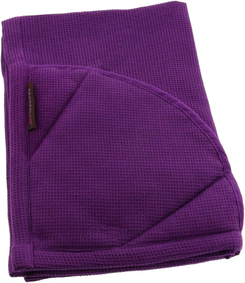 Rachael Ray Kitchen Towel, Oven Glove Moppine - 2-In-1 Ultra Absorbent Kitchen Towels with Heat Resistant Padded Pockets like Pot Holders and Oven Mitts to Handle Hot Cookware - Smoke Blue, 1 Pack Home & Garden > Kitchen & Dining > Kitchen Tools & Utensils Rachael Ray Lavender 1 Pack 