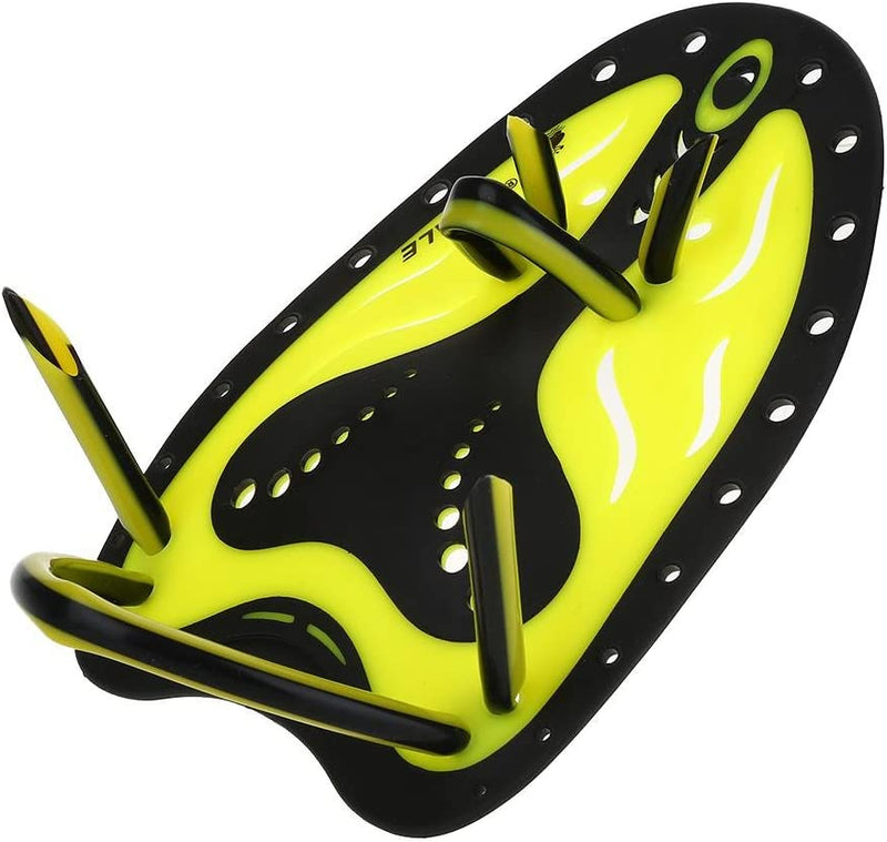 Keenso Swimming Diving Hand Fins, Swimming Training Fins Paddles Webbed Fin Scuba Equipment Sporting Goods > Outdoor Recreation > Boating & Water Sports > Swimming Keenso Yellow Large 