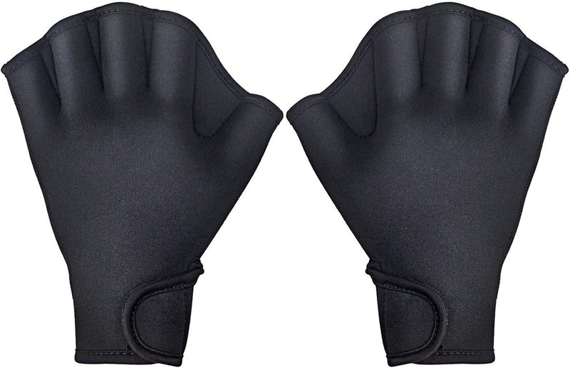 Water Gloves Swimming Webbed Gloves Used to Help Upper Body Resistance Suitable for Water Sports Swimming and Swimming Training Sporting Goods > Outdoor Recreation > Boating & Water Sports > Swimming > Swim Gloves YWSHUF   
