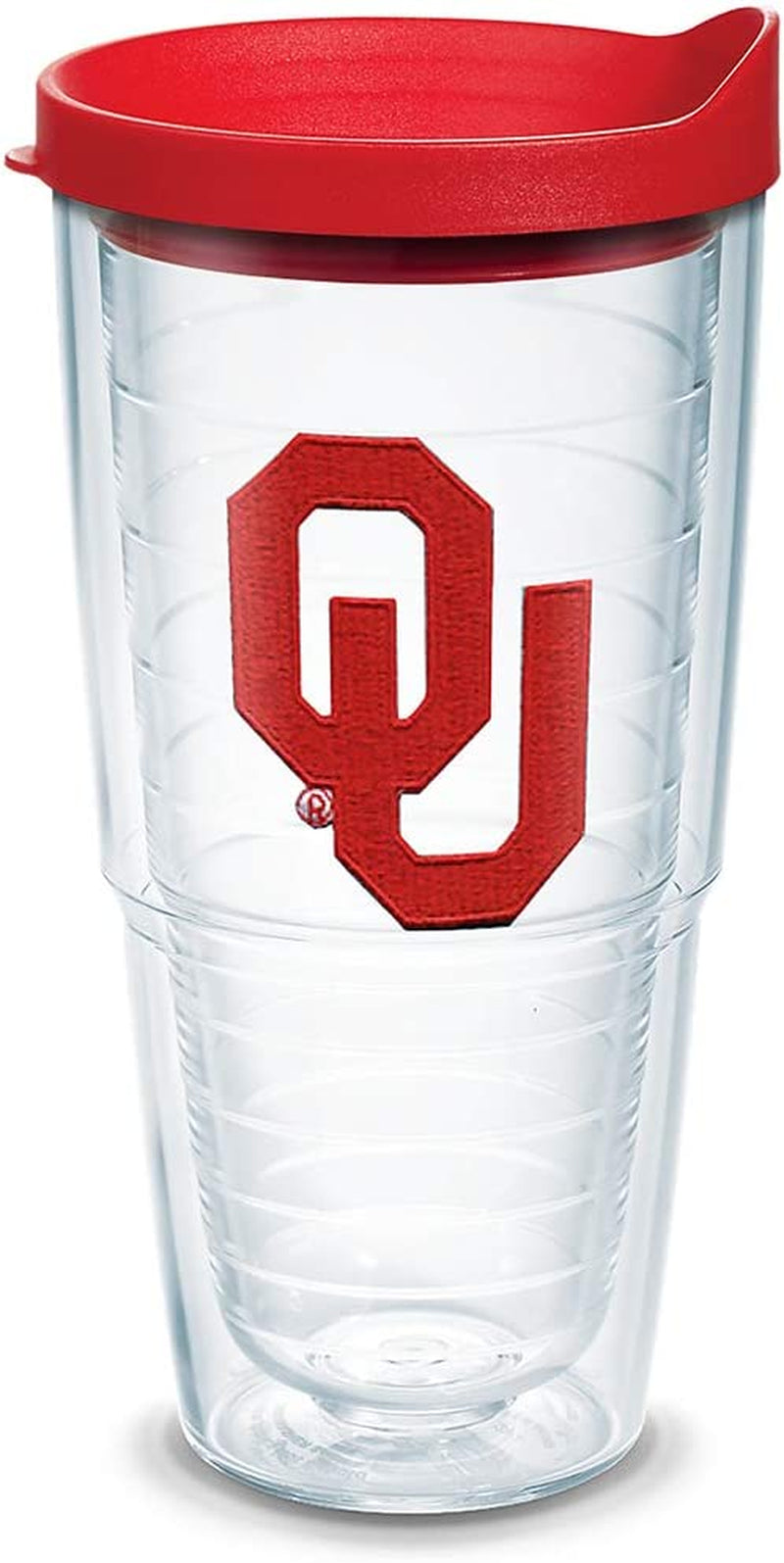 Tervis Made in USA Double Walled University of Oklahoma Sooners Insulated Tumbler Cup Keeps Drinks Cold & Hot, 24Oz, All Over Home & Garden > Kitchen & Dining > Tableware > Drinkware Tervis Primary Logo 24oz 