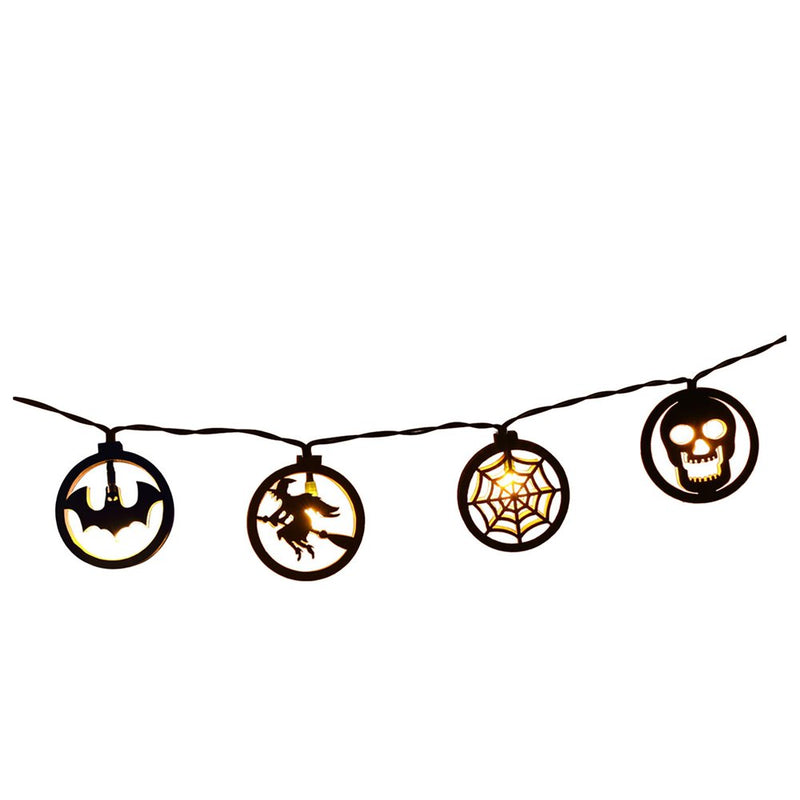 Halloween Decorative Light String Led Party Atmosphere Props Pumpkin Shaped Halloween Light String Lights String for Bedroom Home & Garden > Lighting > Light Ropes & Strings 968866313 J-E  