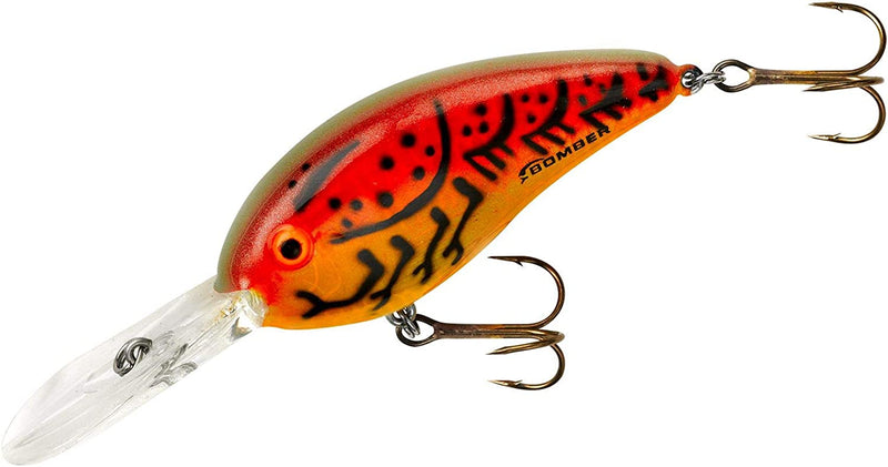 Bomber Lures Fat Free Shad Crankbait Bass Fishing Lure Sporting Goods > Outdoor Recreation > Fishing > Fishing Tackle > Fishing Baits & Lures Pradco Outdoor Brands Crawfish 2 3/8", 3/8 oz 
